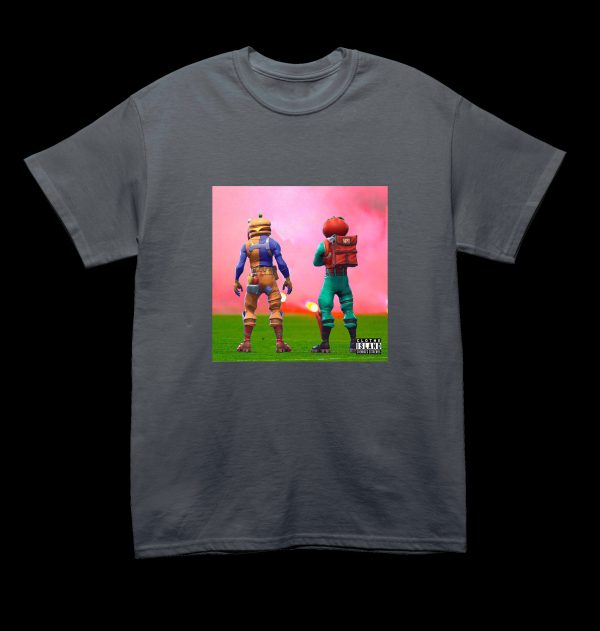 AC Milan vs Inter Milan Fortnite Tee - Image 2